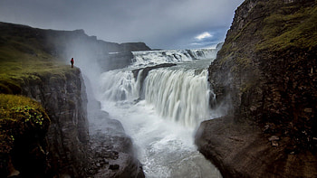 Gullfoss, Wim Denijs, Captivating landscape, Waterfall graphy HD wallpaper