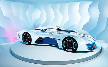 Renault Alpine Vision Gran Turismo, renault, cars HD wallpaper