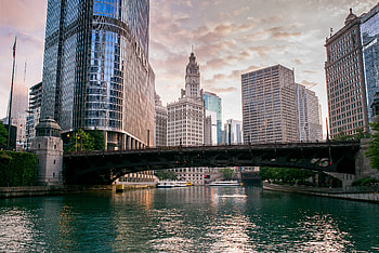 Cities, Clock, City, Building, Bridge HD wallpaper