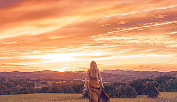 dom, cowgirls, ranch, blondes, hats HD wallpaper
