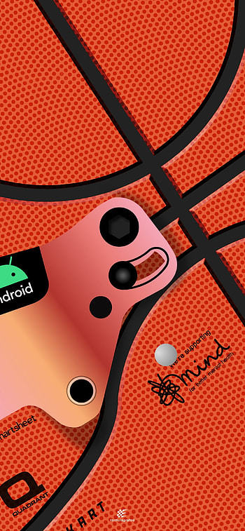 Norris miami gp helmet, orange, red, f1 HD phone wallpaper