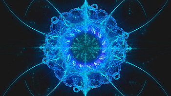 Abstract, Pattern, Fractal, Glow HD wallpaper