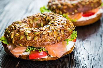 High-definition bagels, Foodie's delight, Delectable treat, Visual feast HD wallpaper