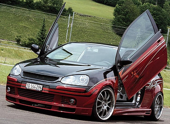 Volkswagen Golf, tuning, vw, car, golf HD wallpaper