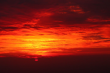 Nature, Sunset, Sky, Twilight, Clouds, Dusk HD wallpaper