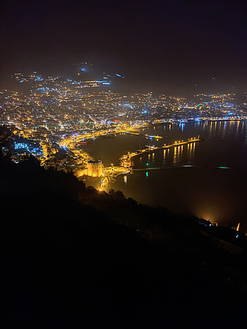 Alanya, Antalya, Castle HD phone wallpaper