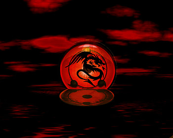 Fantasy Dragon 2, sky, water, case, red HD wallpaper