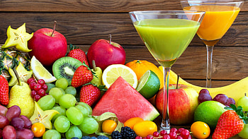 Fresh fruits, Delicious and refreshing, Colorful arrangement HD wallpaper