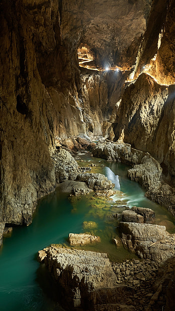Cave, Beautiful HD phone wallpaper