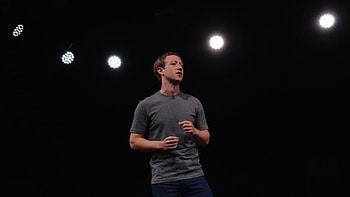 Mark Zuckerberg, Facebook building, Future talks, Oculus headsets HD wallpaper
