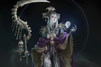 Elf, Magic, Girl, Art HD wallpaper