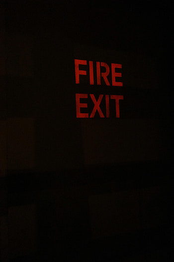Words, Dark, Inscription, Text, Output, Exit HD phone wallpaper