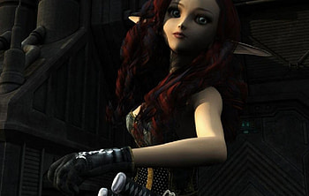 Girl, 3d HD wallpaper