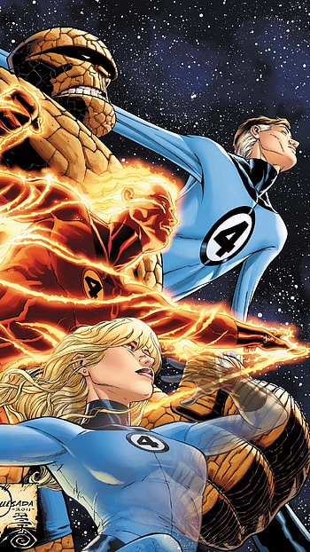 Fantastic Four, Human Torch HD phone wallpaper