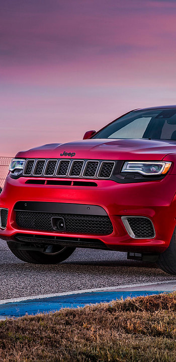 Jeep Grand Cherokee, trackhawk, Samsung Galaxy Note HD phone wallpaper