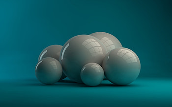 Background, 3D, Form, Scarf HD wallpaper