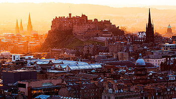 Edinburgh Castle, Old town charm, Gothic architecture, Iconic landmark HD wallpaper