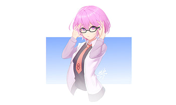 Cute, anime girl, Mashu Kyrielight, Fate/Grand Order HD wallpaper