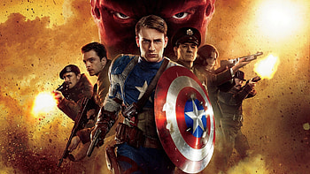 Captain America, Chris Evans, Red Skull, Tommy Lee Jones HD wallpaper