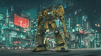 Neon Sentinel — Macross (Robotech), Robotech, Macross HD wallpaper