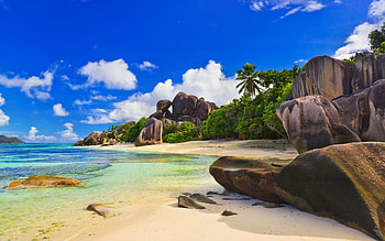 Maldives, Seychelles island, Beautiful beaches HD wallpaper