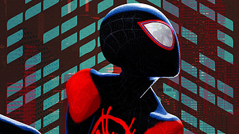SpiderMan Into The Spider Verse Movie 2018 Poster, spiderman-into-the-spider-verse, 2018-movies, movies, spiderman, animated-movies, artwork, artist, digital-art, behance HD wallpaper