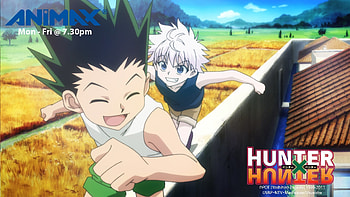 Hunter X Hunter Anime Gon And Killua Background HD wallpaper