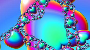 Trippy Psychedelic Fractal, trippy, psychedelic, aesthetic, Abstract, fractal HD wallpaper