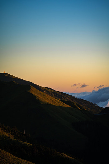 Nature, Sky, Slope, Hill HD phone wallpaper