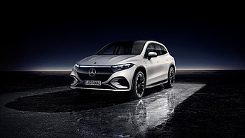 Mercedes Benz EQS 450 SUV AMG Line 2022 2 Cars HD wallpaper
