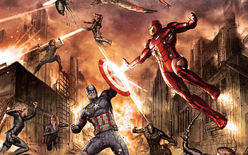 Captain America Civil War Comic, captain-america, civil-war, movies HD wallpaper