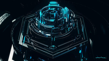 Dark, Glare, Structure, 3D, Mechanism, Gleam HD wallpaper