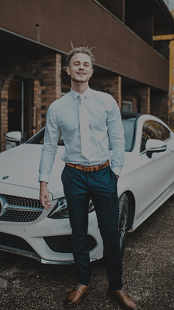 smile, car, man, model HD phone wallpaper