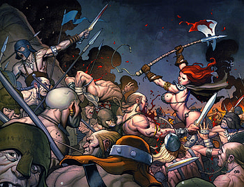Red Sonja, Comics HD wallpaper