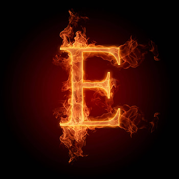 Fire Letters, Fire Alphabet HD phone wallpaper