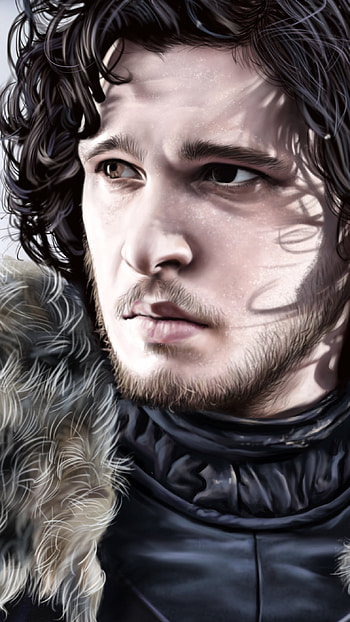 Game Of Thrones Male Art, game of thrones, male, art, got, curly hair HD phone wallpaper