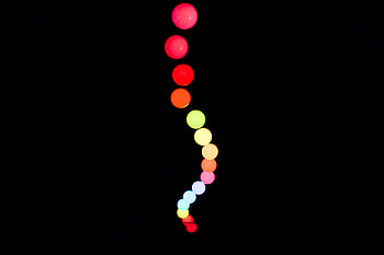Dark, Shine, Light, Multicolored, Motley, Neon, Balls HD wallpaper