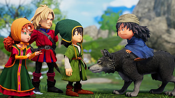 DRAGON QUEST VII Reimagined — : Heroes of the Green Fields, Video Game HD wallpaper