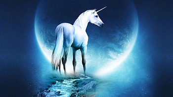 Unicorn , Captivating charm, Mythical creature, Imaginative art HD wallpaper