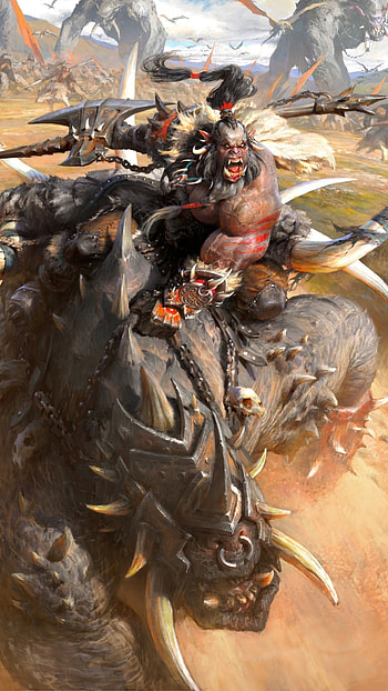 Orc in war, Sony Xperia , Art and , Premium quality HD phone wallpaper