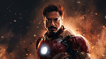 Iron Man Resolve, iron-man, superheroes, artwork, digital-art, deviantart HD wallpaper