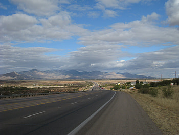 Arizona Desert Road, desert, desert road, arizona, highway HD wallpaper