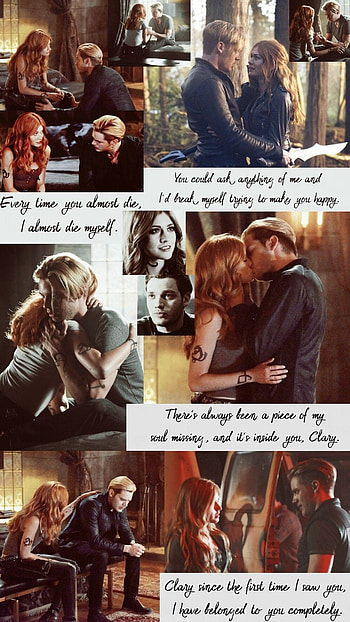 Jace's words, love, romance, series, jace, jace_and_clary, Shadowhunters, clary HD phone wallpaper