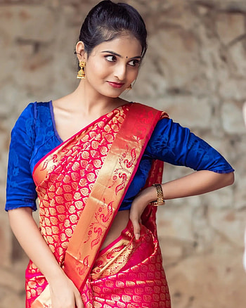 Ananya nagalla, red, fashion design HD phone wallpaper
