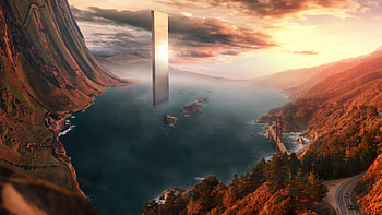 Surreal Landscape HD wallpaper