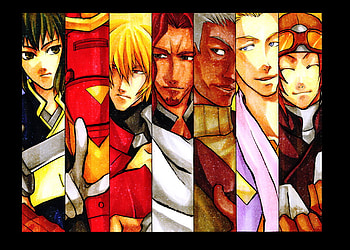 Samurai 7, comedy, action, romance, samurai HD wallpaper