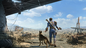 Fallout 4, PlayStation , Post-apocalyptic world, Gaming art HD wallpaper