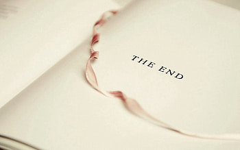 Words, Book, Letters, Bookmark, End HD wallpaper
