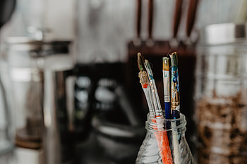Art, Miscellanea, Miscellaneous, Paints, Brushes, Tassels, Artistic HD wallpaper