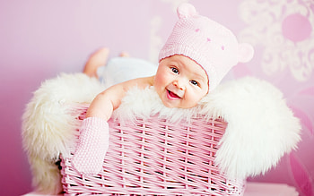 Baby Laughing Cute, cute, baby HD wallpaper